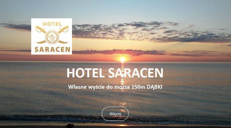 Hotel Saracen Dąbki Eksteriør billede